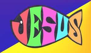 Jesus fish color