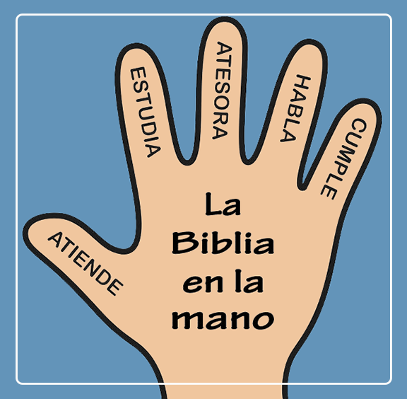 La Biblia en la mano